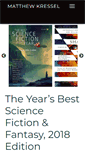 Mobile Screenshot of matthewkressel.net